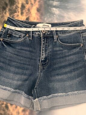 KanCan Dark Blue Jean Shorts